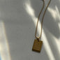 Word Pendant Necklace