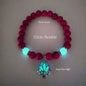 Natural Stone Luminous Beads Bracelets