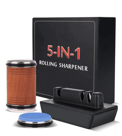 5-in-1 Rolling Knife Sharpener.