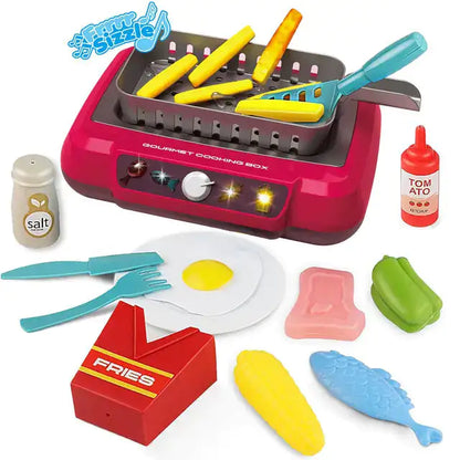 Pretend Play Gourmet Cooking Box for Kids.