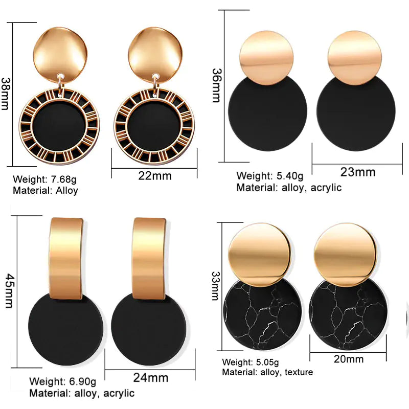 Korean Statement Earrings