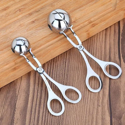 Stainless Steel Meatball Clamp.