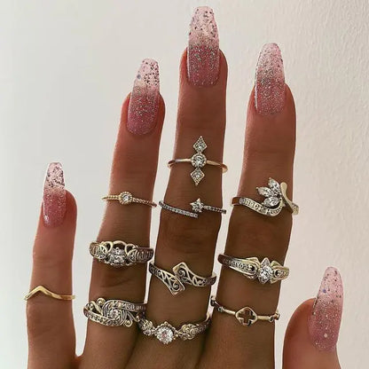 Goth Rings Set