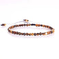 3mm Natural Lapis Tiger Eye Stone Tangling Stone Hand-woven Bracelets