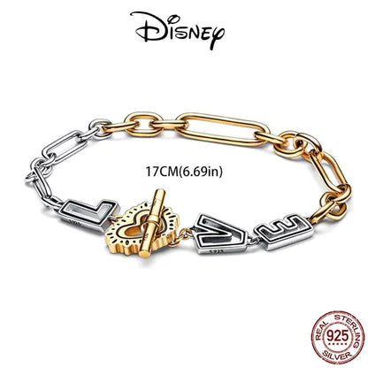 Disney Hot Sale Heart Snake Chain Bracelets