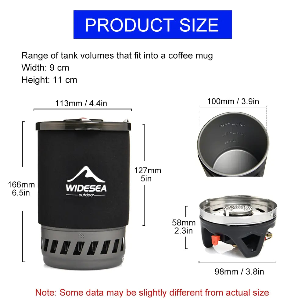 Portable Outdoor Cooking System.