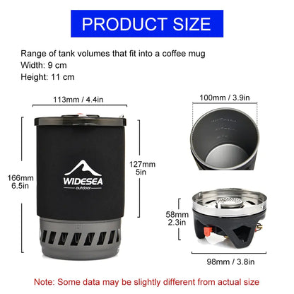 Portable Outdoor Cooking System.