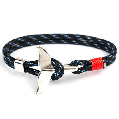 Men and Woman Whale Tail  Bracelets