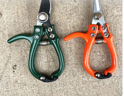 Multifunctional Garden Scissors Manual with Safety Buckle Stainless Steel