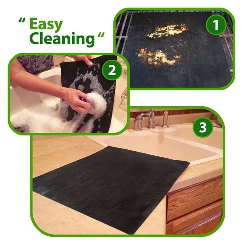 Reusable Non-Stick Cooking Mat.