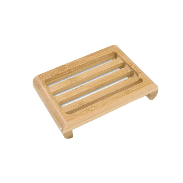 Wooden Bamboo Soap Dish.