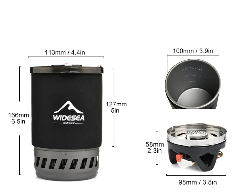 Portable Outdoor Cooking System.