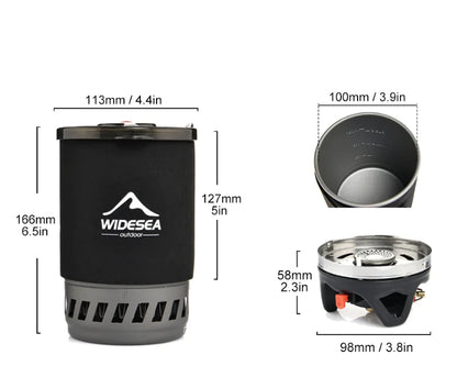 Portable Outdoor Cooking System.