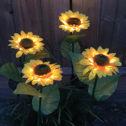 Illuminating Solar Sunflowers™ - [6-PACK]