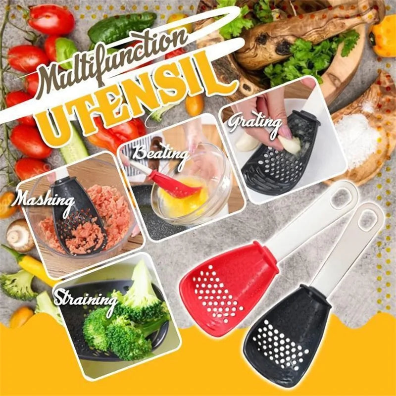 Multifunctional Heat-Resistant Cooking Spoon.