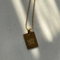 Word Pendant Necklace