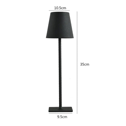 Creative Table Lamp Touch Switch Dimming Light With USB Charging Port