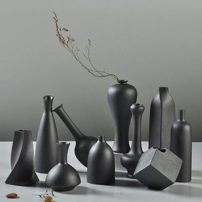 Black Glaze Vase