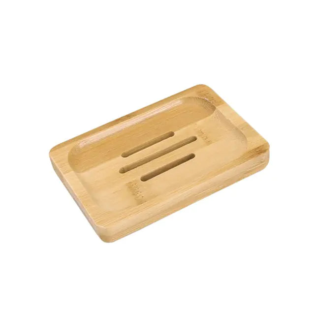 Wooden Bamboo Soap Dish.