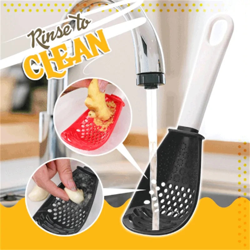 Multifunctional Heat-Resistant Cooking Spoon.