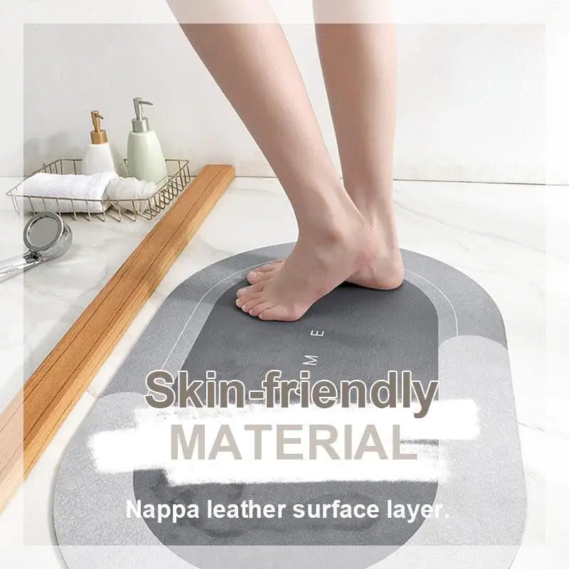 Revolutionary Absorbent Bathroom Mat