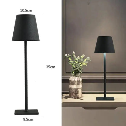 Creative Table Lamp Touch Switch Dimming Light With USB Charging Port