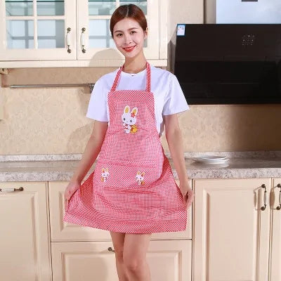 Cute Cat Print Cooking Kitchen Apron.