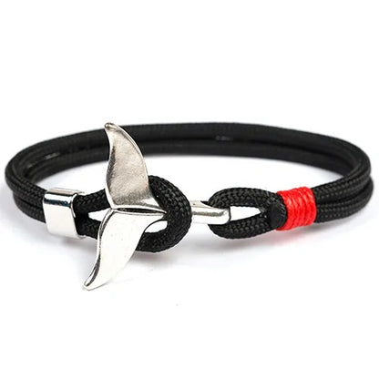 Men and Woman Whale Tail  Bracelets