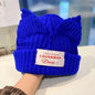 Bunny Bonnets Pig Ear Knit Hats