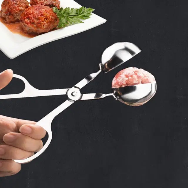 Stainless Steel Meatball Clamp.