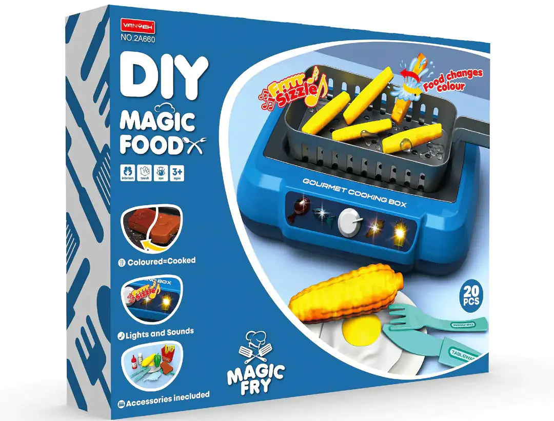 Pretend Play Gourmet Cooking Box for Kids.