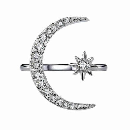 Moon Star Rings