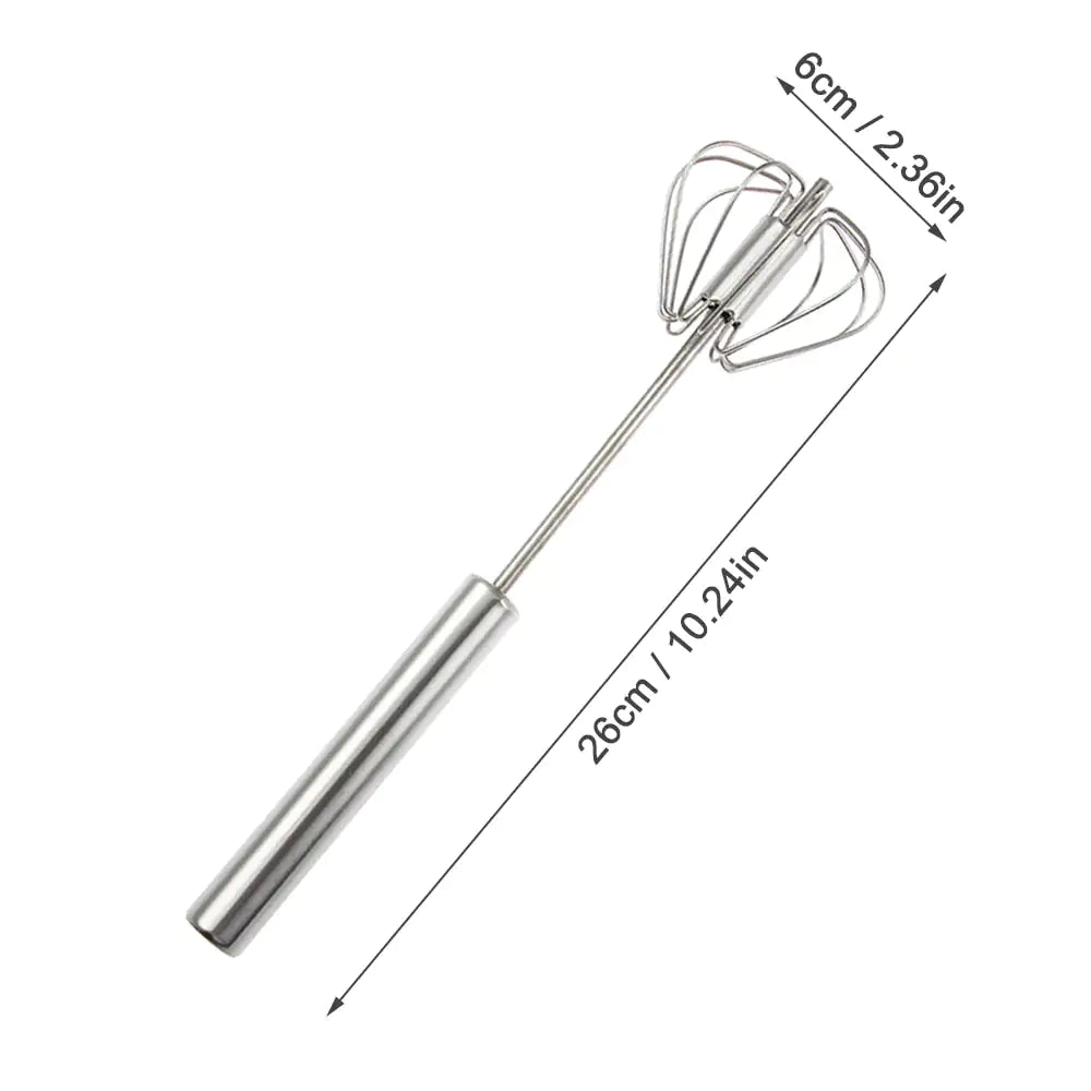 Stainless Steel Whisk Stirrer.