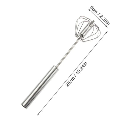 Stainless Steel Whisk Stirrer.