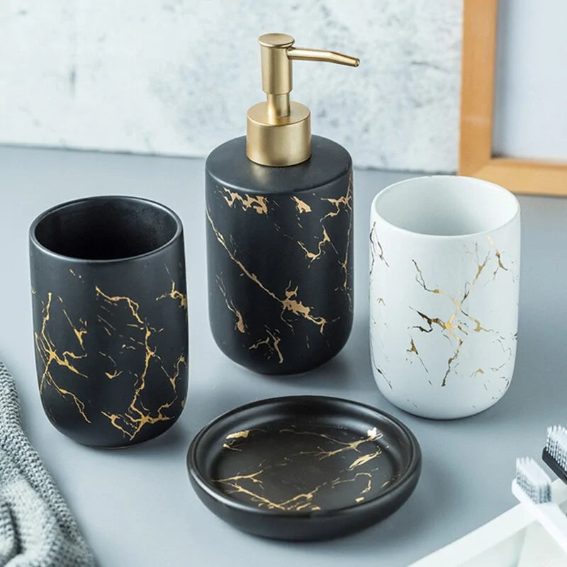 Imitation Marble Bathroom Accessory