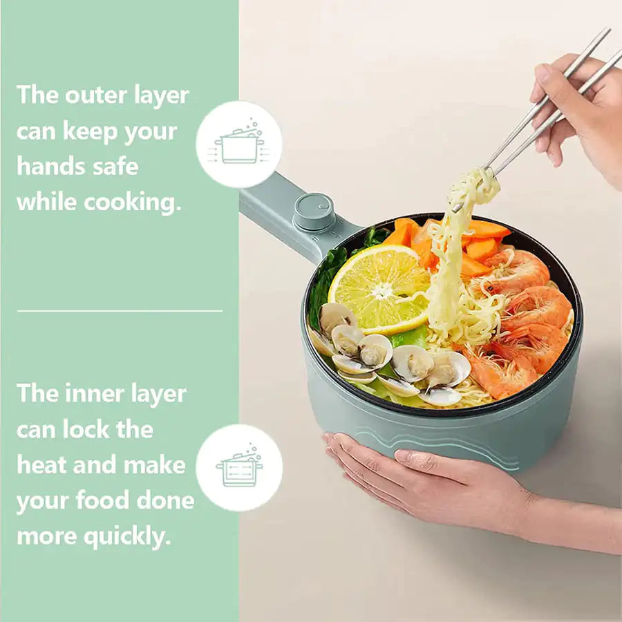 Multifunctional Electric Cooking Pot.