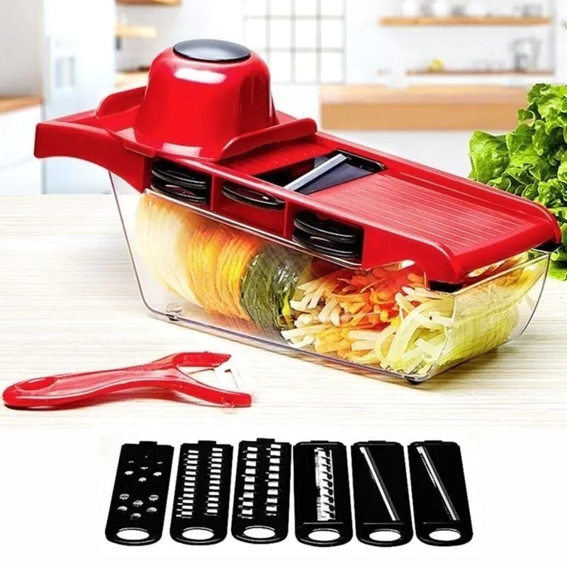 6-in-1 Vegetable Slicer & Cutter.